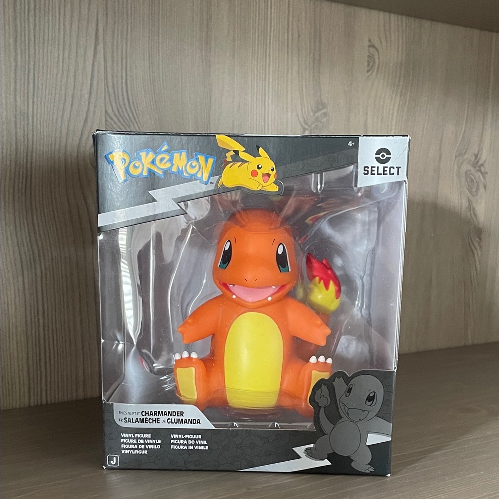 Pokemon Charmander Orange and Yellow Action Figure